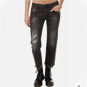 R13 Boy Straight Jeans, size 25